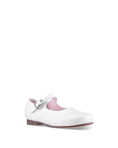 Nina Nina Girls' Bonnett Leather Mary Janes Toddler