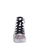 Nina Nina Girls' Cass T Glitter High Top Zip Lace Up Sneakers - 5