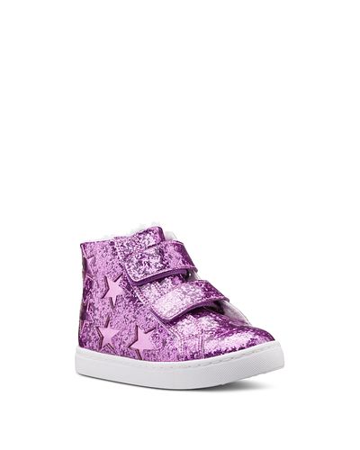 Nina Nina Girls' Dazee-t Glitter High Top Sneakers Toddler