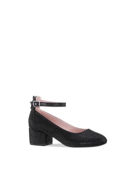 Nina Nina Girls' Lennie 2 Rhinestone Pumps Little Kid, Big Kid