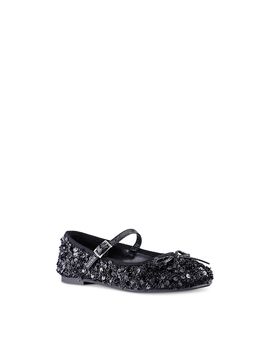Nina Nina Girls' Sparklin Sequin Ballet Flats Toddler, Little Kid, Big Kid