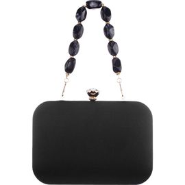 Nina Nina Kaela Beaded Handle Clutch