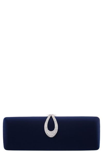 Nina Nina Rumi Crystal Ring Frame Clutch