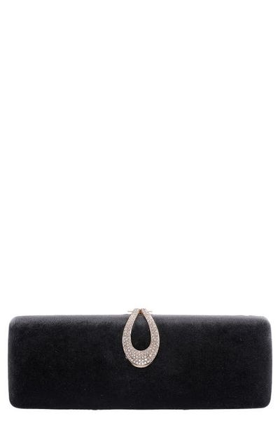 Nina Nina Rumi Velvet Clutch