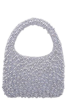 Nina Nina Zariah Bubble Bead Top Handle Bag