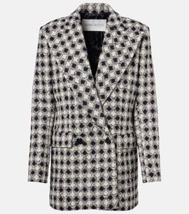 Nina Ricci Nina Ricci Double-breasted tweed blazer