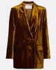 Nina Ricci Nina Ricci Double-breasted velvet blazer - 1
