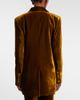 Nina Ricci Nina Ricci Double-breasted velvet blazer - 6