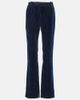 Nina Ricci Nina Ricci Fluid velvet straight pants - 1