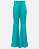 Nina Ricci Nina Ricci High-rise satin flared pants - 1