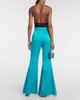 Nina Ricci Nina Ricci High-rise satin flared pants - 3