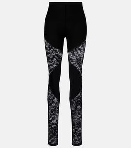 Nina Ricci Nina Ricci Lace-trimmed legging