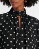 Nina Ricci Nina Ricci Polka-dot gathered midi dress - 4