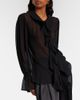 Nina Ricci Nina Ricci Ruffled sheer silk blouse - 3