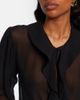 Nina Ricci Nina Ricci Ruffled sheer silk blouse - 4