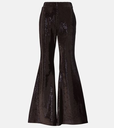 Nina Ricci Nina Ricci Sequined flared pants