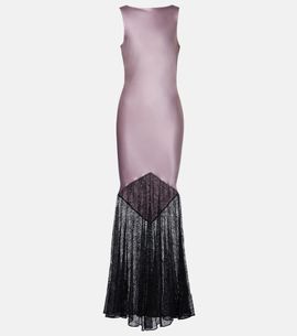 Nina Ricci Nina Ricci Silk-blend gown