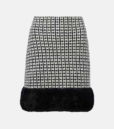 Nina Ricci Nina Ricci Tweed-effect miniskirt