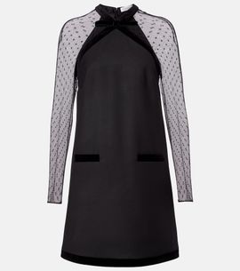 Nina Ricci Nina Ricci Virgin wool gabardine minidress