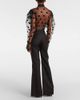 Nina Ricci Nina Ricci Wool gabardine flared pants - 3
