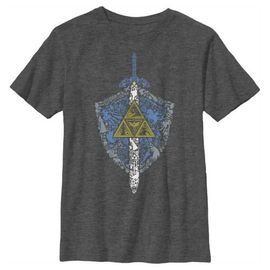 NINTENDO Boy's Nintendo Legend of Zelda Hidden Pattern Graphic Tee