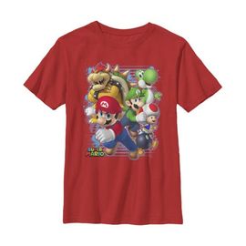NINTENDO Boy's Nintendo Mario Tough Guys Graphic Tee