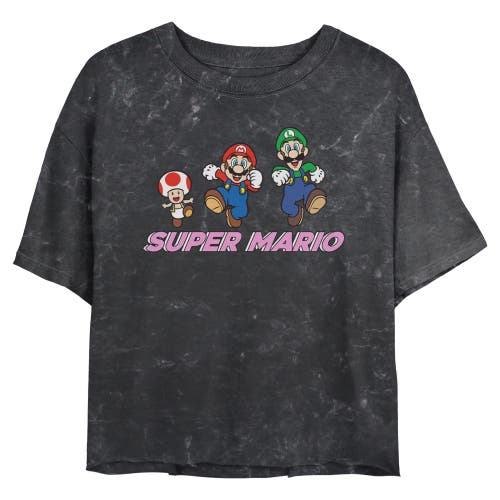 NINTENDO Junior's Nintendo Super Mario Trio Graphic T-Shirt