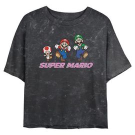 NINTENDO Junior's Nintendo Super Mario Trio Graphic T-Shirt