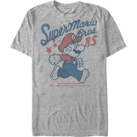 NINTENDO Men's Nintendo Super Mario Bros 85 Graphic Tee