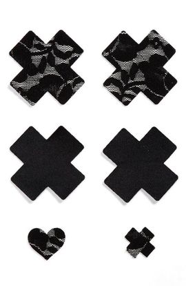 Nippies Nippies by Bristols Six Cross Nipple Covers