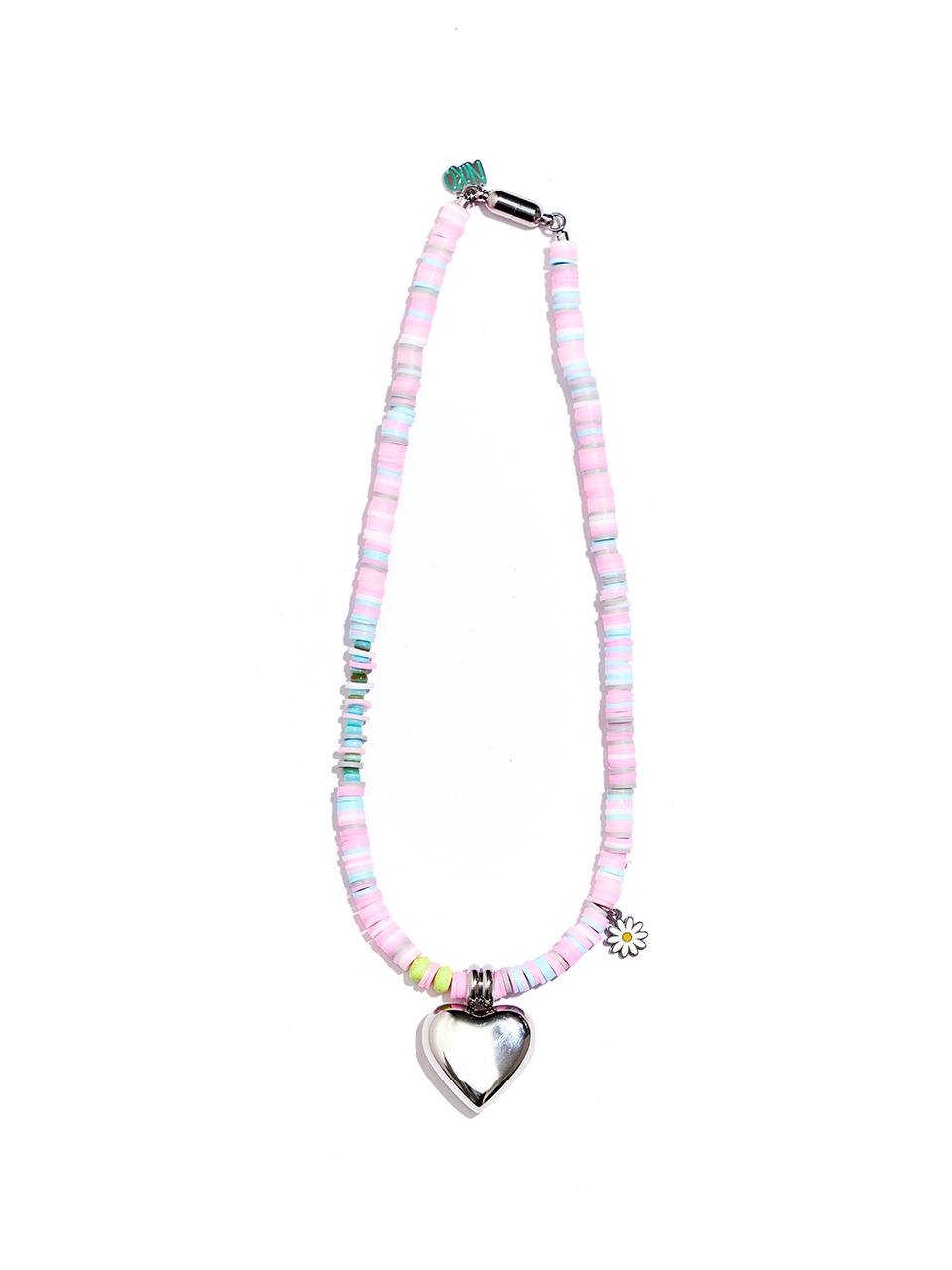 niroserendipity DAiSY COTTON CANDY POLYMER NECKLACE #95