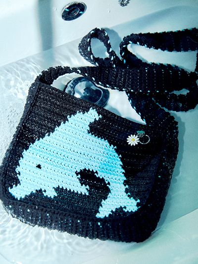 niroserendipity Dolphin Medium Hand Bag 2 colors