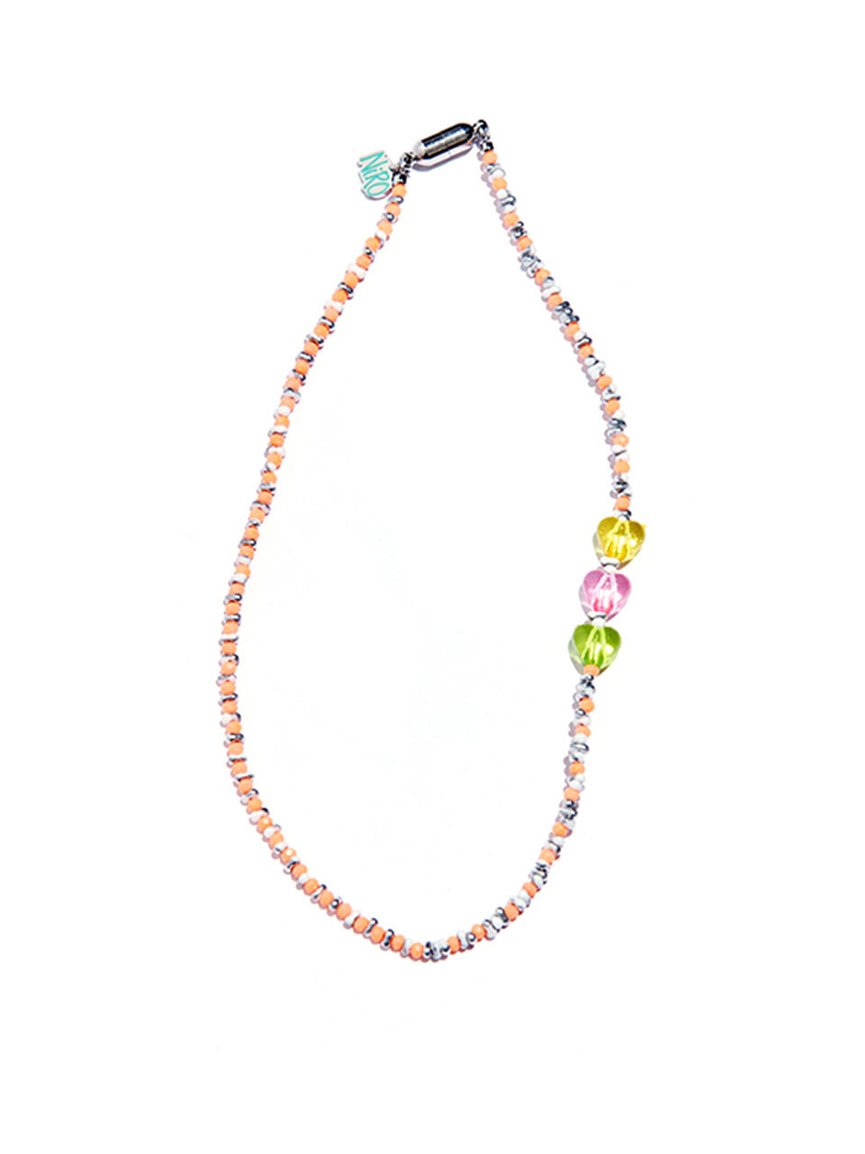 niroserendipity G.P.Y Heart Beads Necklace #91