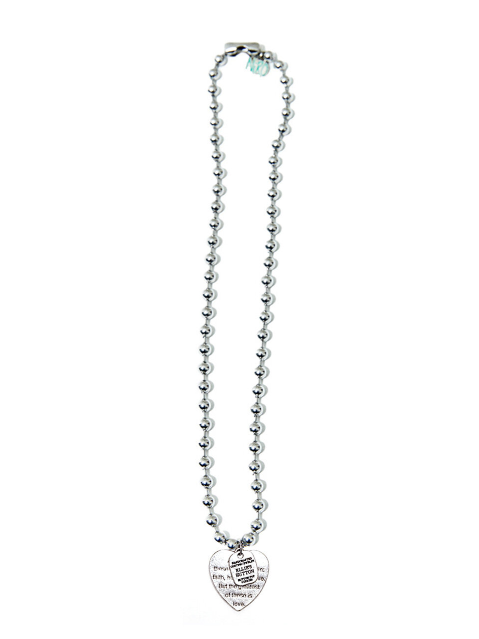 niroserendipity Heart Square Necklace