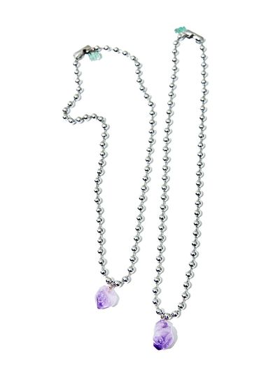 niroserendipity Natural Amethyst Necklace