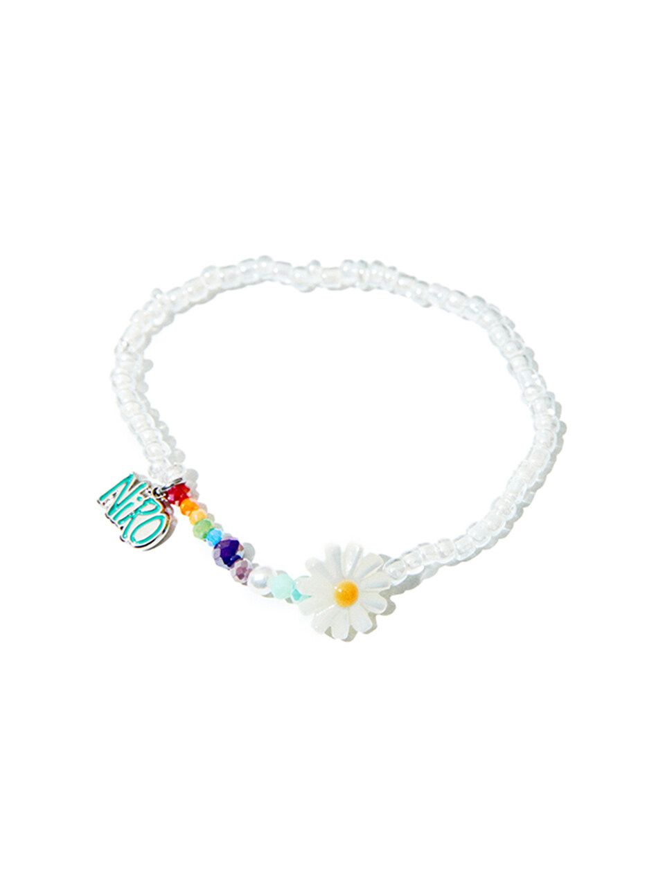 niroserendipity Rainbow Daisy Beads Bracelet
