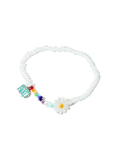 niroserendipity Rainbow Daisy Beads Bracelet