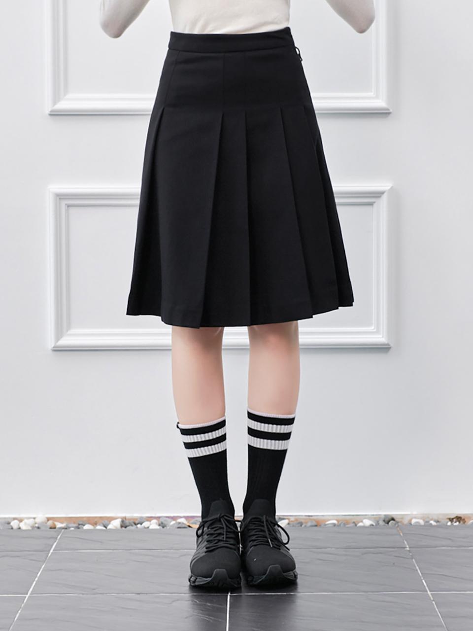 nitina midi pleats skirt BK