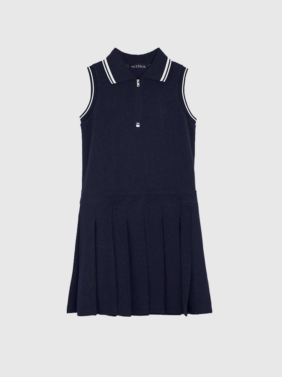 nitina pleated pouch dress NY