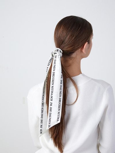 nitina slim scarf + scrunchy set IV