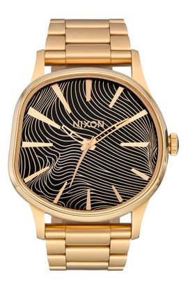 Nixon Nixon Sentry 4th Dimension Wobble Bracelet Watch, 42mm