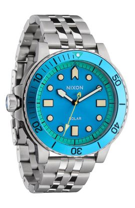 Nixon Nixon The Stinger Solar Dive Bracelet Watch, 44mm