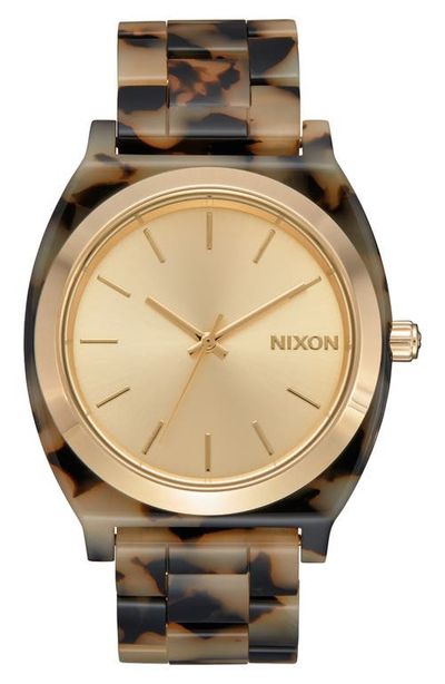Nixon Nixon Time Teller Acetate Bracelet Watch, 40mm
