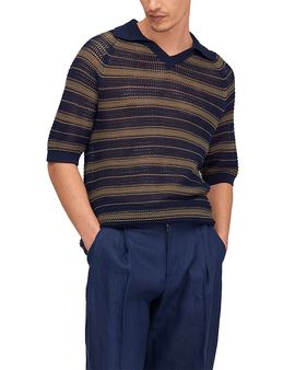 Nn07 NN07 Cale V Neck Polo