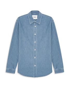 Nn07 NN07 Casper Button Front Denim Shirt