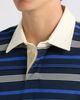 NN07 NN07 David Striped Organic Cotton Long Sleeve Rugby Shirt - 4
