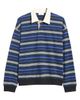 NN07 NN07 David Striped Organic Cotton Long Sleeve Rugby Shirt - 5