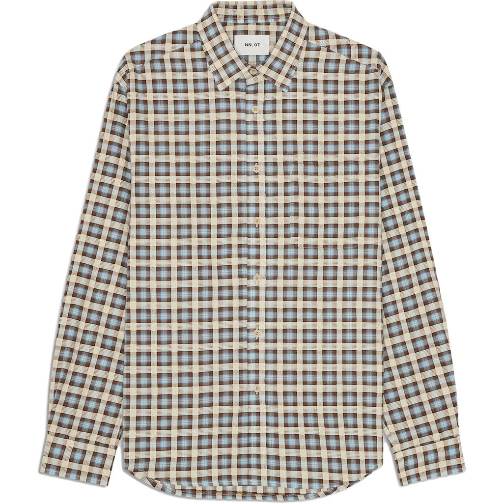 NN07 NN07 Deon 50037 Organic Cotton Button-Up Shirt