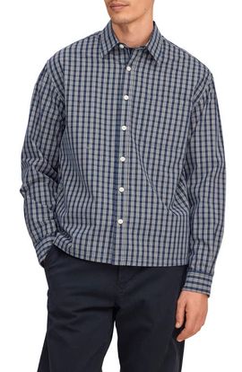 NN07 NN07 Deon Checked Organic Cotton Shirt