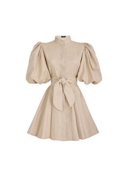NO PISE LA GRAMA NO PISE LA GRAMA Bromelia Mini Dress